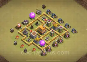 Best TH5 War Base 2024 - Copy Top Level 5 CWL Layout #7027