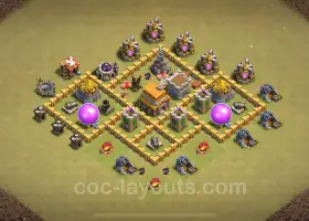 Best Anti 3 Stars TH5 War Base 2024 - Copy Link Inside #7031