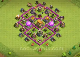 TH6 Farming Base Link: Anti 3 Stars & All Attacks 2024 #7048