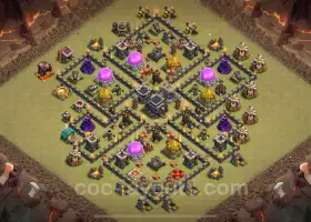 Beste TH9 Anti 3 Stars War Base 2024 - Kopier lenke på innsiden #17672