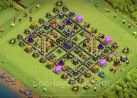 Bản sao Căn cứ Phòng thủ Cúp TH9 - Clash of Clans 2024 #17678