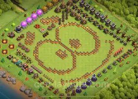 Best Funny TH10 Troll Base 2024 - Town Hall Nível 10 #17686