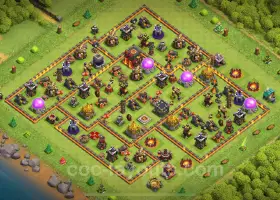 Base agricola TH10 - Anti 3 stelle | Scontro tra clan 2024 #17687