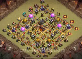 Miglior base di guerra TH10 anti 3 stelle - 2024 Clash of Clans #17693