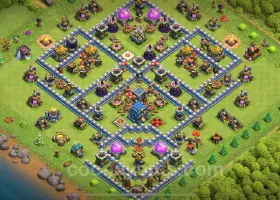 TH12 Farming Base Link - Anti 3 Stars - Clash of Clans 2024 #17712