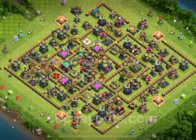 TH14 Farming Base 2024: Anti Air / Electro Dragon Link #17740