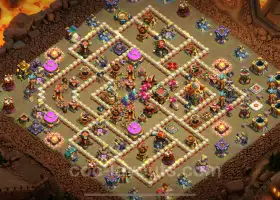 Melhor Base de Guerra TH16 2024 - Anti Tudo com Link #17765