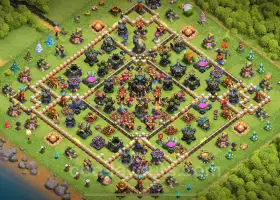 TH17 Farming Base Link - Thiết kế lai cho Clash of Clans 2024 #17767