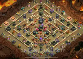 Melhor Base de Guerra Anti 2 Estrelas TH17 2024 - Copie o link aqui! #17772