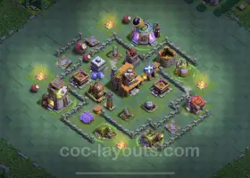 Basisindeling en link voor beste bouwerhal 4 - Clash of Clans 2023 #17795