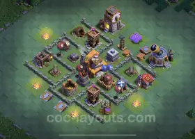 Лучший строитель базы 4 Anti 2 Stars — Clash of Clans 2023 #17799