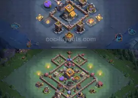 Top Builder Hall 6 Anti 3-sterrenbasis - Clash of Clans 2023 #17820