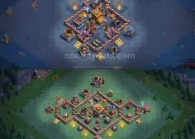 Base Anti-Tudo Top BH7 | Guia do Clash of Clans 2024 #17827