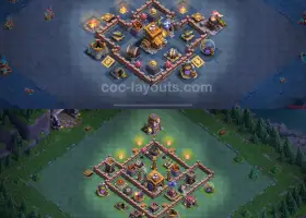 Base anti-tudo BH7 superior - Guia Clash of Clans 2024 #17830