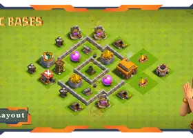 Bố cục canh tác cấp tối đa TH3 hàng đầu cho Clash of Clans #17831