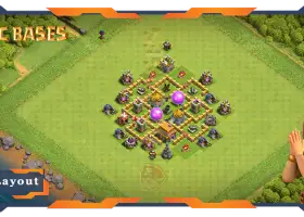 Nejlepší rozvržení základny TH5 Max a tipy pro zemědělství | Clash of Clans #17884