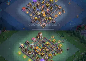 Top BH10 Anti-Everything Base Design - Clash of Clans 2024 #17888