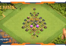 최고의 TH5 Max 레벨 및 농업 레이아웃 - Clash of Clans #17889