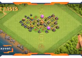 Top Anti-Trophy TH5 Base Layouts for Clash of Clans #17905