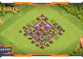 Top TH6 Anti-3 Star Layouts: Max Levels & Links - Clash of Clans #17909