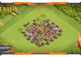 Top TH6 Base Layouts: Anti 3 Stars & Links - Clash of Clans #17928