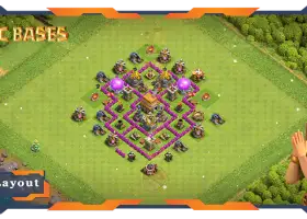 Top Hybrid Base TH6 - Anti 3 Stars Layouts & Links #17930