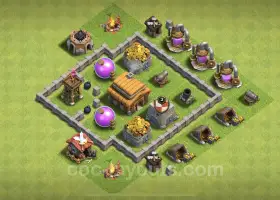 Cơ sở Cúp TH3: Hỗn hợp chống mọi thứ cho Clash of Clans #17943