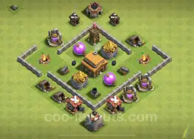 Cơ Sở Nuôi TH3 - Chống Mọi Thứ | Giao diện Clash of Clans #17989