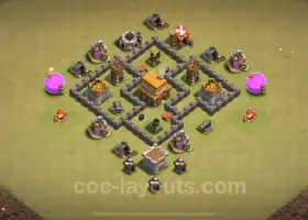 Mejor TH4 Anti 3 Stars War Base 2024 - Copiar enlace dentro #18002