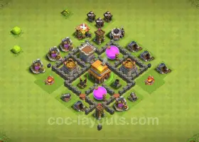 Disposition de la base agricole Max TH4 - Clash of Clans 2024 #18015