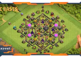 Top TH9 Max Farming Base Layouts - Clash of Clans #18046