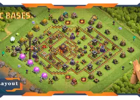 10 najlepszych projektów bazowych ratusza dla Clash of Clans #18060