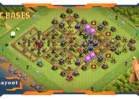 I migliori layout di basi agricole TH10 per Clash of Clans - 2023 # 18066