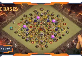 Topp TH10 krigsbaser - Max Levels & Anti 3 Star Layouts #18076