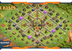 Cấp độ tối đa & cách bố trí canh tác TH11 hàng đầu - Clash of Clans #18082