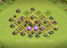 Top TH5 Farming Base 2024 - Estratégia Anti 3 Estrelas #18139