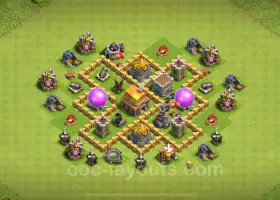 TH5 Farming Base Link-Anti 2 étoiles hybride 2024 #18144