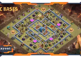 Top TH12 War Base Layout - Anti 3 Star & Anti Air #18148