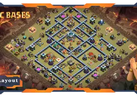 Top TH13 War Base Layouts - Anti 3 Star | Ciocnirea clanurilor #18166