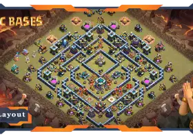 საუკეთესო TH13 Anti 2 Star Base Layouts for Clash of Clans #18184