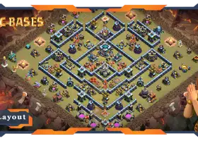 Top layout base di guerra TH13 - Anti 2 stelle | Scontro tra clan #18186