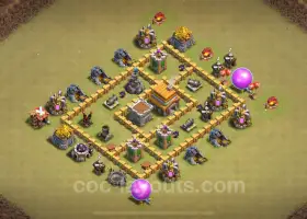 최고의 TH5 안티 3성 전쟁 기지 2024 - CWL 링크 복사 #18205