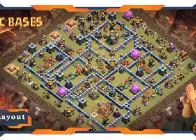 Nejlepší TH14 War Base Layouts: Anti 2 Stars & CWL Links #18214