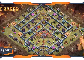 Topp TH15 War Base - Anti 2 Stars Layout & Link | COC #18239