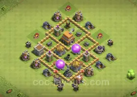 Base Hybrid TH5 Tốt Nhất - Anti Loot with Copy Link #18250