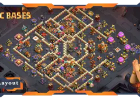 Najlepsze układy i linki do bazy TH16 Defense – Clash of Clans #18274