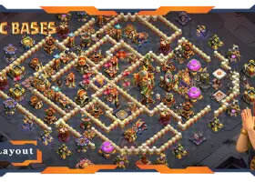 Top TH16 War Base Layouts & Links - Clash of Clans #18277