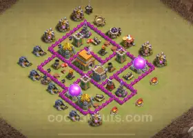 Top TH6 War Base 2024: Aspect Anti-Everything și link #18298