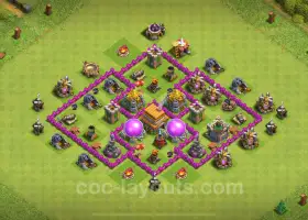 Max Farming Base TH6 - 모든 것을 방지하는 레이아웃 2024 #18301