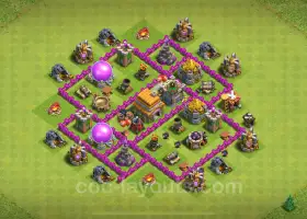 TH6 Farming Base Link - Anti 3 Sterren | Clash of Clans 2024 #18305